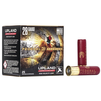 Federal Wing Shok High Velocity Upland Load 28 Gauge Ammunition 2-3/4" #6 Copper Plated Lead Shot 3/4 Ounce 1295 fps