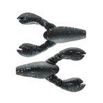 Great Lakes Finesse Snack Craw 2.1" Black Blue Floating 6-pk