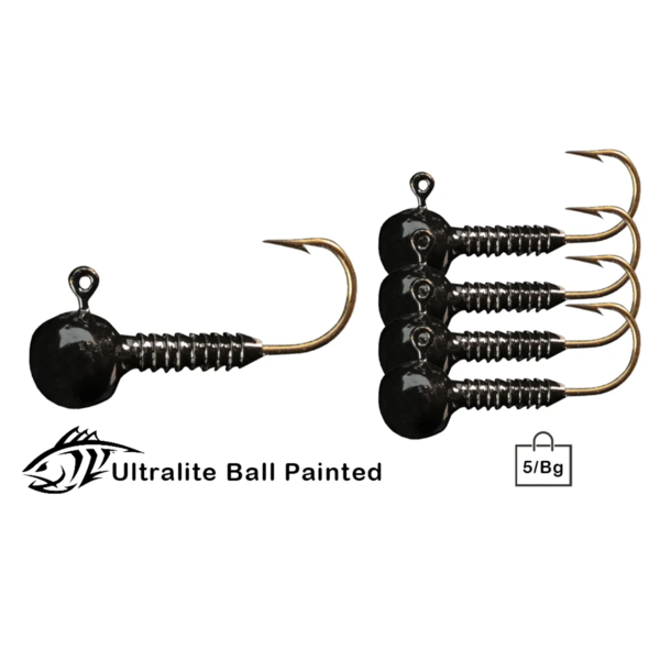 Lunker City Ultralite Ball Jig 5-pk