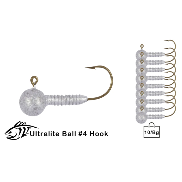 Lunker City Ultralite Ball Jig 5-pk