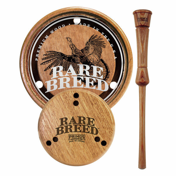 PS2903 Rare Breed Friction Call Attracts Turkeys Natural GlassWood