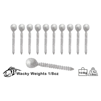 Lunker City Wacky/Neko Weight 1/8oz 10-pk