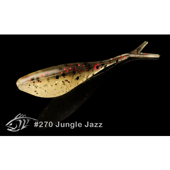 Lunker City Fin-S Shad Jungle Jazz 1-3/4" 20-pk