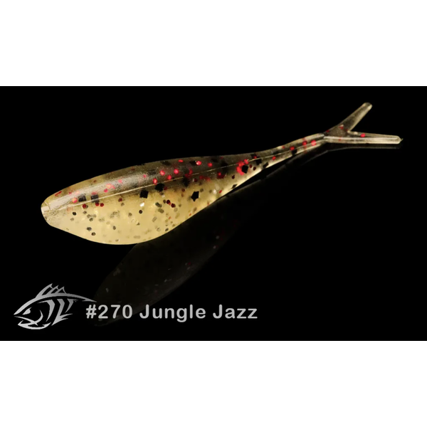 Lunker City Fin-S Shad Jungle Jazz 1-3/4" 20-pk