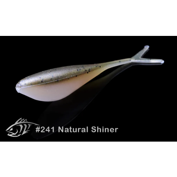 Lunker City Fin-S Shad Natural Shiner 1-3/4" 20-pk