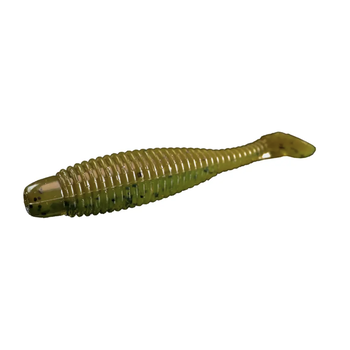 Lunker City Grubster Green Pumpkin/Watermelon 2" 10-pk