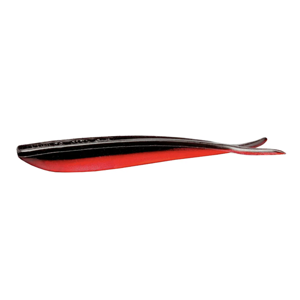 Lunker City Fin-S Fish Red Shad 4" 10-pk
