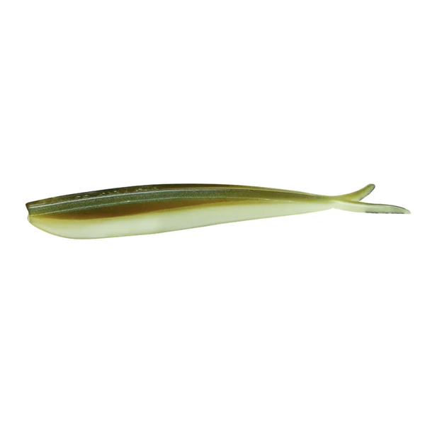 Lunker City Fin-S Fish Arkansas Shiner/Glow 4" 10-pk