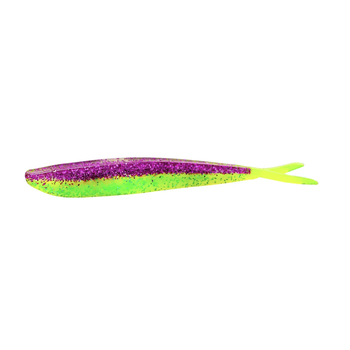 Lunker City Fin-S-Fish Pimp Daddy/Chartreuse Tail 4" 8-pk