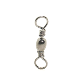 Mustad Barrel Swivel Black Size 1 6-pk