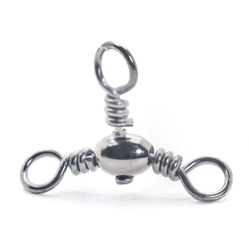 Mustad Barrel Three Way Cross Swivel Size 3/0 3-pk
