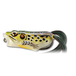 Live Target Hollow Body Frog Popper 2" Emerald/Brown 3/8oz