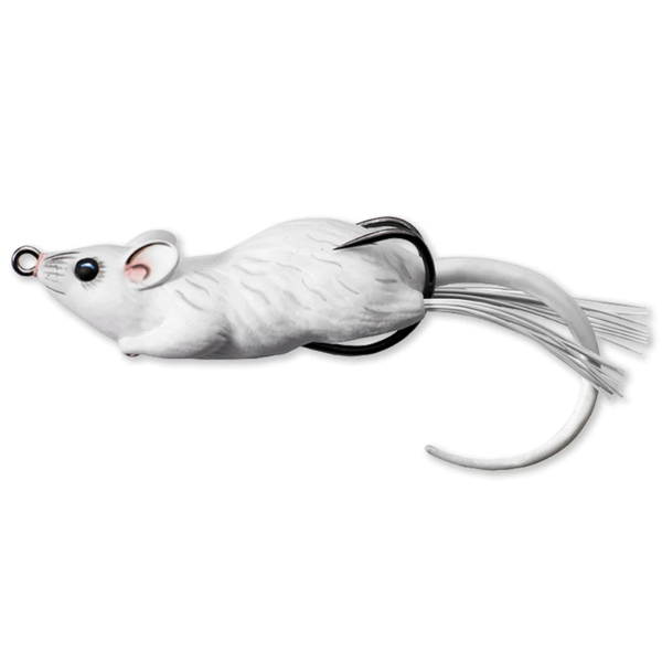 Live Target Field Mouse. 3-1/2" White 1oz