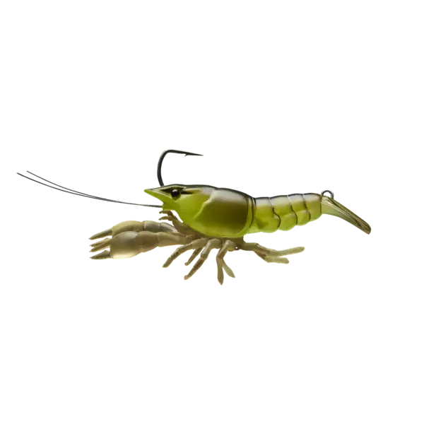 Live Target Live Craw 2" 1/2oz Chartreuse Black