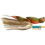 Live Target Hollow Body Craw 3/4oz 2" Olive/Orange