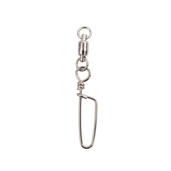 Mustad Stainless Steel Ball Bearing Swivel w/Coastlock Snap Size 6 240lb 2-pk