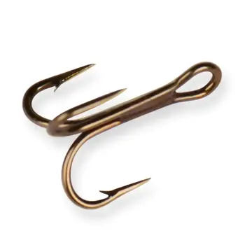 Mustad Treble Hook Bronze 3/0 5-pk
