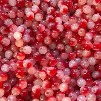 Creek Candy Beads 8mm Nucleus Cherry Bomb # 286
