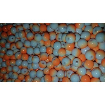 Creek Candy Beads 8mm Orange Crush #182