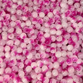 Creek Candy Beads 8mm Nucleus Series Purple Rain # 282