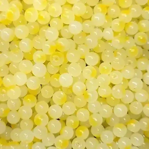 Creek Candy Beads 8mm Nucleus Series Lemon Meringue # 279