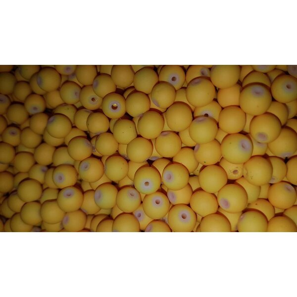 Creek Candy Beads 8mm Fuzzy Egg Yolk #215