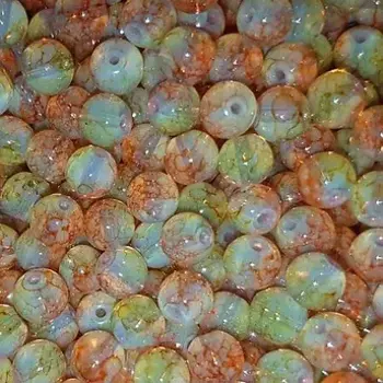 Creek Candy Creek Candy Beads 6mm CW Candy Corn #251