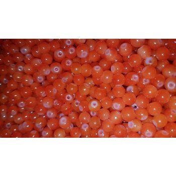 Creek Candy Beads 6mm Natural Dark Orange #104