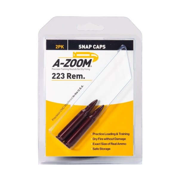 A-Zoom Snap Caps 223 Rem 2/Pk