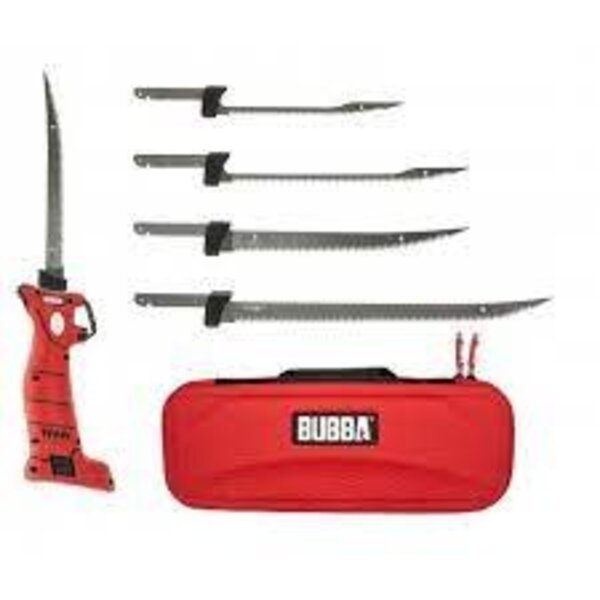 Bubba Lithium Ion Electric Fillet Knife/ 4 blade set