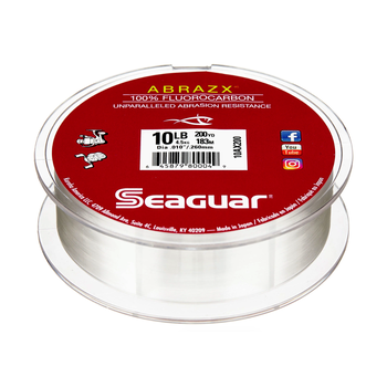 Seaguar AbrazX Fluorocarbon Line 17lb 200yd