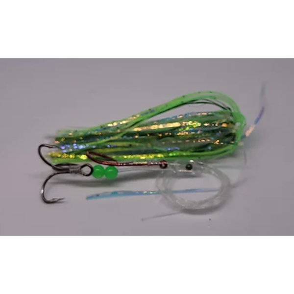 GRC Tournament Series Trolling Fly Lime Green Stud 4" Live
