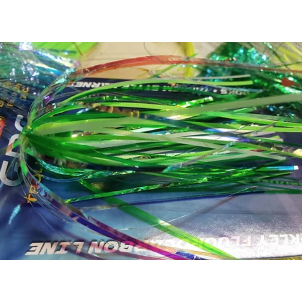 GRC Tournament Series Trolling Fly Green Mantis Glow 4" Live E-Chip