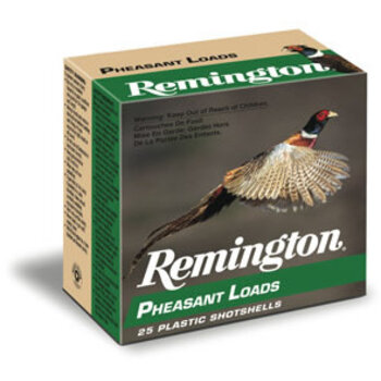 Remington Pheseant Load 20GA 2 3/4 #4 1 OZ 25 Rd Box