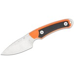 Buck 0662ORS Alpha Scout Select Fixed Blade Knife 2.875" 420HC Stonewashed Drop Point, Gray GFN Handles with Versaflex Inserts, Polyester Sheath