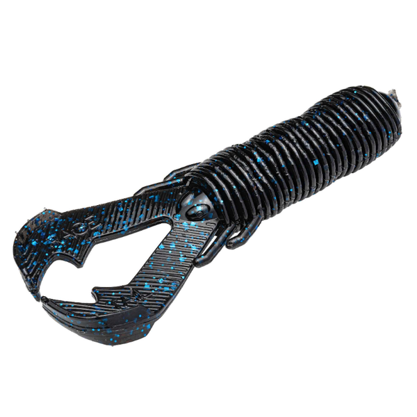 Strike King Rage Punch Bug 3.5" Black Blue Flake 7-pk