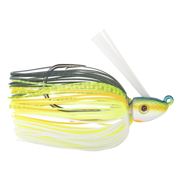 Strike King Hack Attack Heavy Cover Swim Jig 1/2oz Chartreuse Sexy Shad