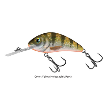 Salmo Floating Rattlin' Hornet 1-3/8" Yellow Holographic