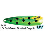Dreamweaver  Mag Spoon.  UV Double Green Spotted Dolphin