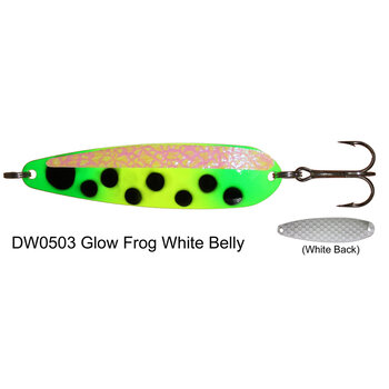 Dreamweaver DW Spoon Glow Frog/White Belly