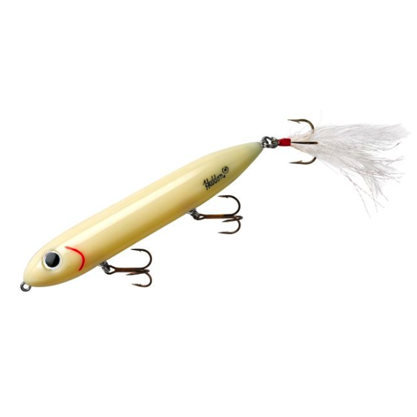 Heddon Super Spook Feathered Dressed Bone