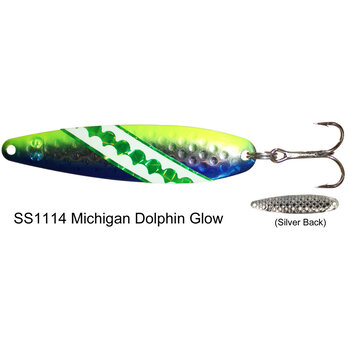 Dreamweaver Super Slim Spoon. Michigan Dolphin Glow