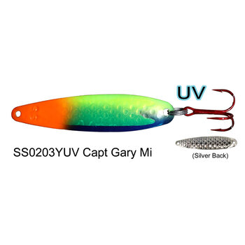 Dreamweaver Super Slim Spoon. Captain Gary Yellow UV