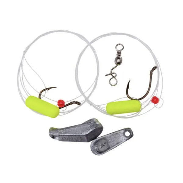 Lindy Floating Rig-Fluorescent Yellow Crawler/Leech Hook