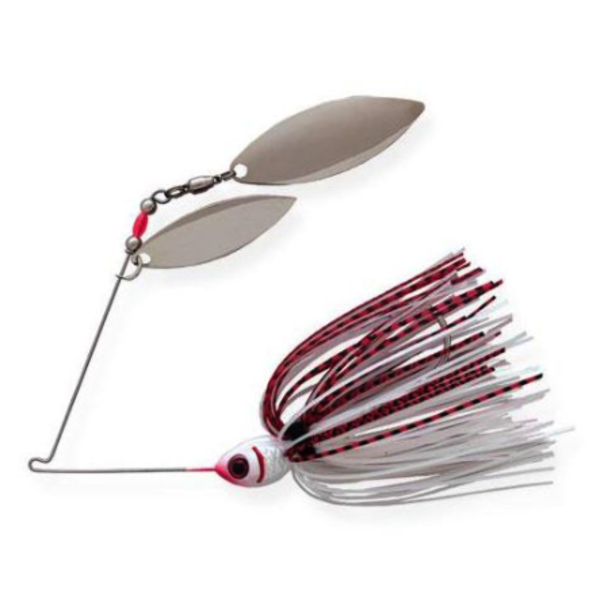 Booyah Double Willow 1/2oz Pearl White Wounded Shad
