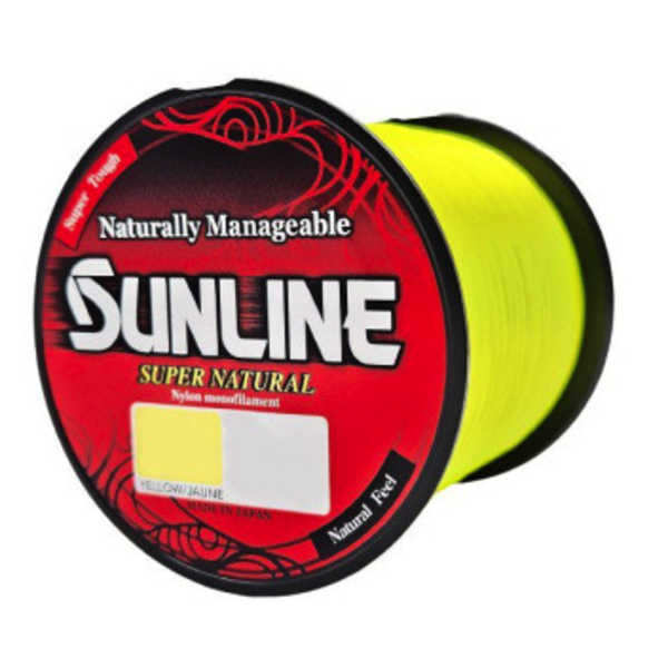Sunline Super Natural 8lb Hi-Vis Yellow Mono 330yds