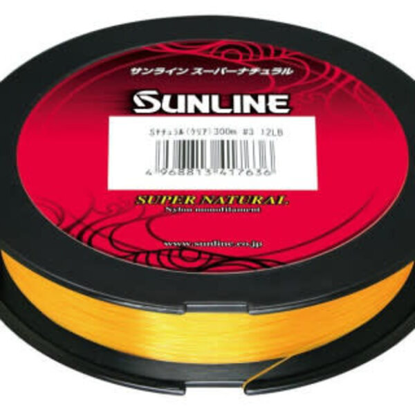 Sunline Super Natural 6lb Orange Mono 330yds