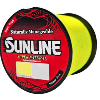 Sunline Super Natural 6lb Hi-Vis Yellow Mono 330yds