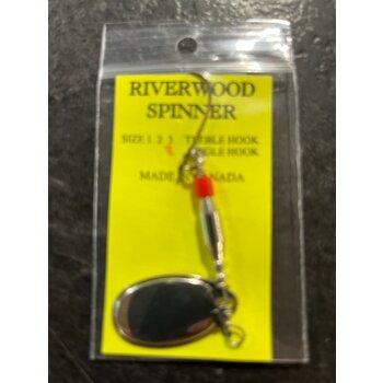 Riverwood Spinners. Size #3 Nickel