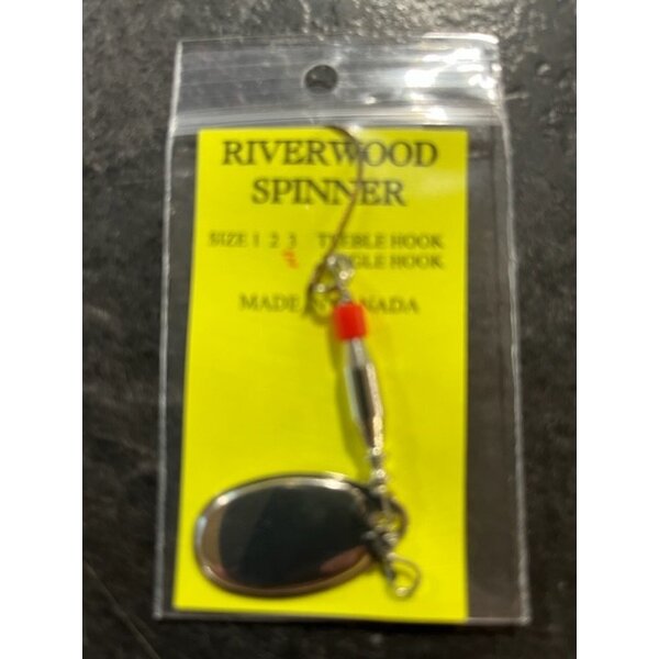 Riverwood Spinners. Size #3 Nickel
